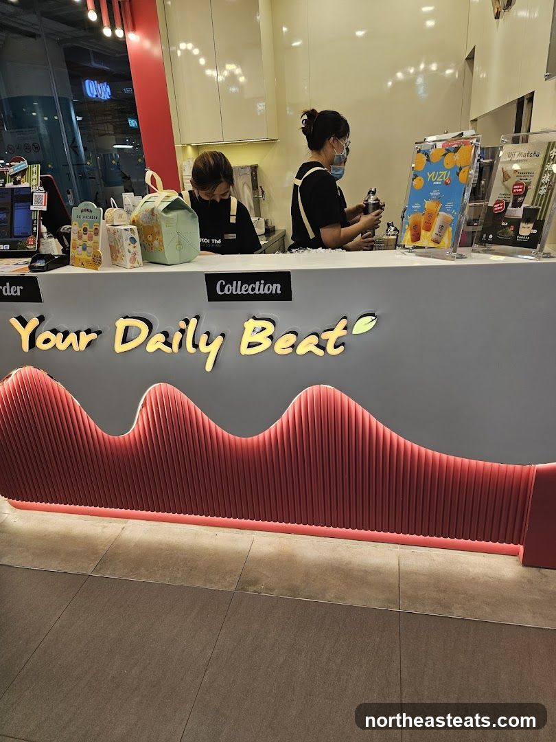 Beverage Shop Counter