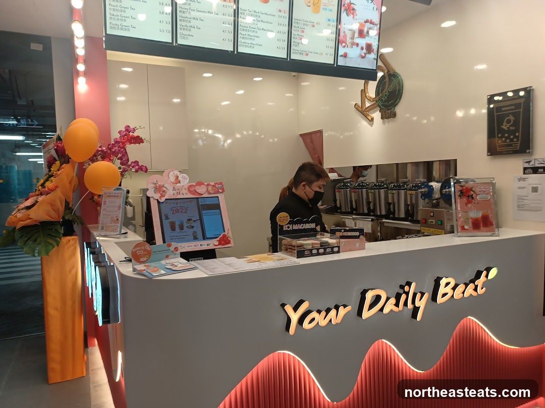 Bubble Tea Shop Counter