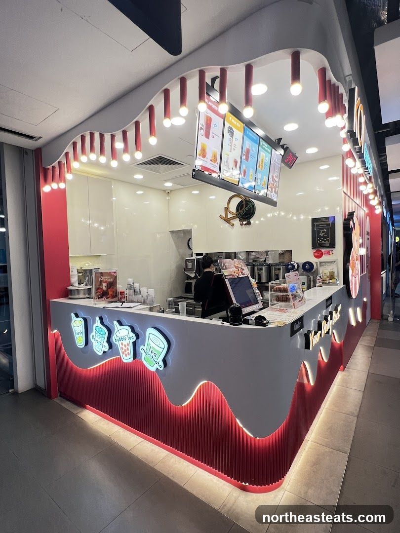 Bubble Tea Shop Counter