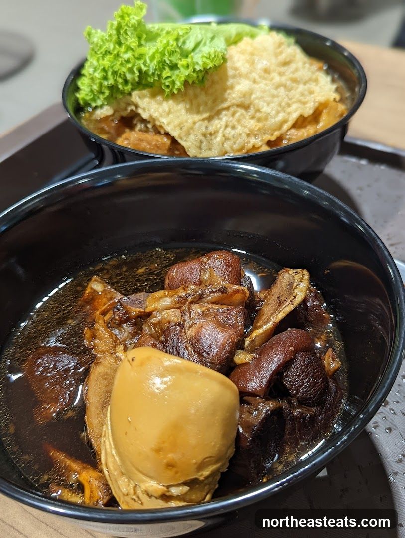 Braised Pork and Egg Dish