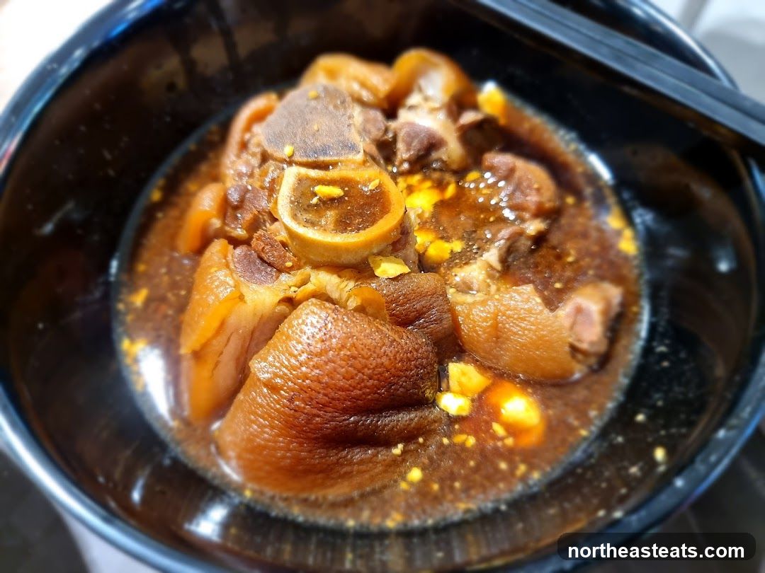 Braised Pork Knuckles