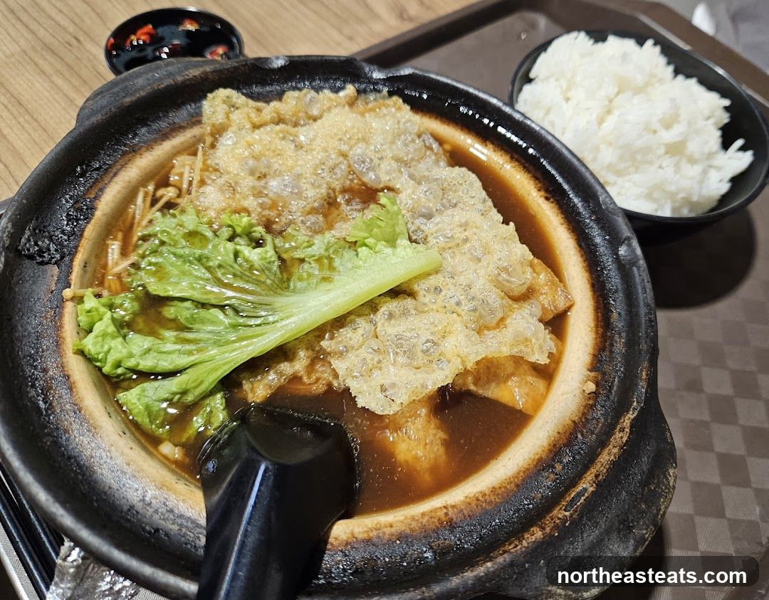 Claypot Pork Rib Soup with Rice