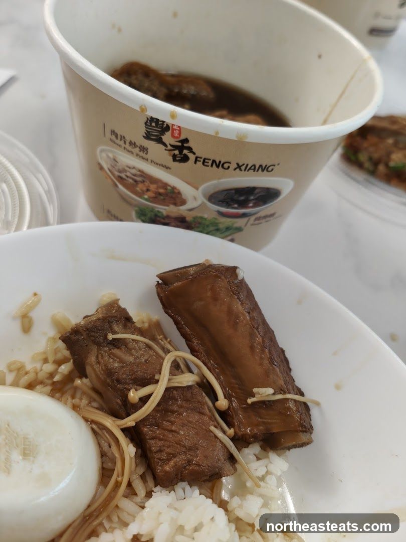 Pork Ribs with Rice