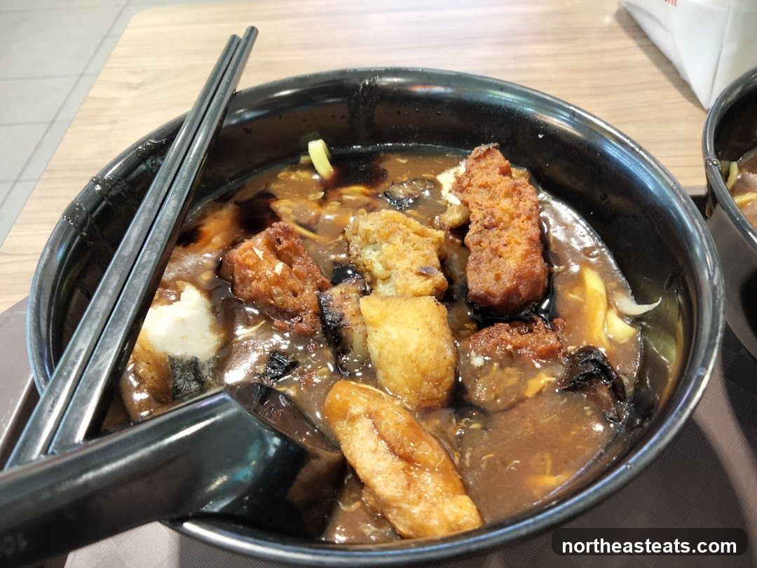 Noodles with Fried Ingredients