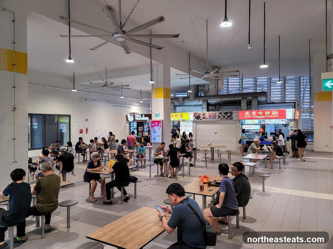 Busy Food Court