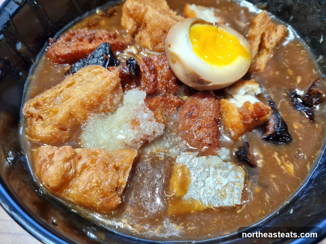 Bowl of Braised Food