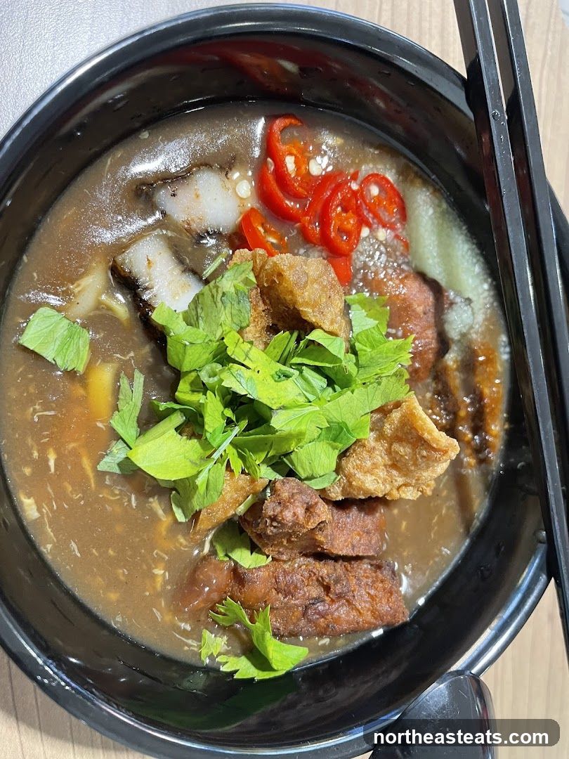 Noodle Soup with Pork and Chili