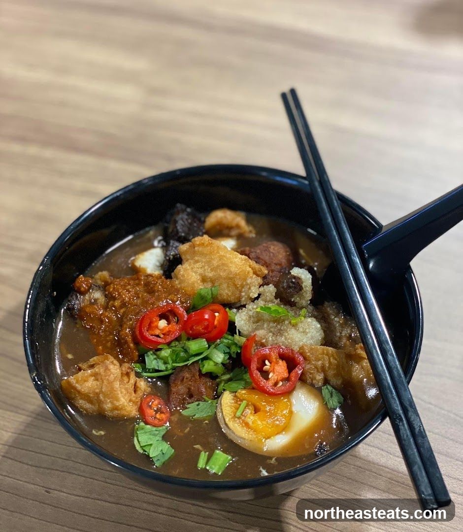 Noodle Soup with Egg and Chili