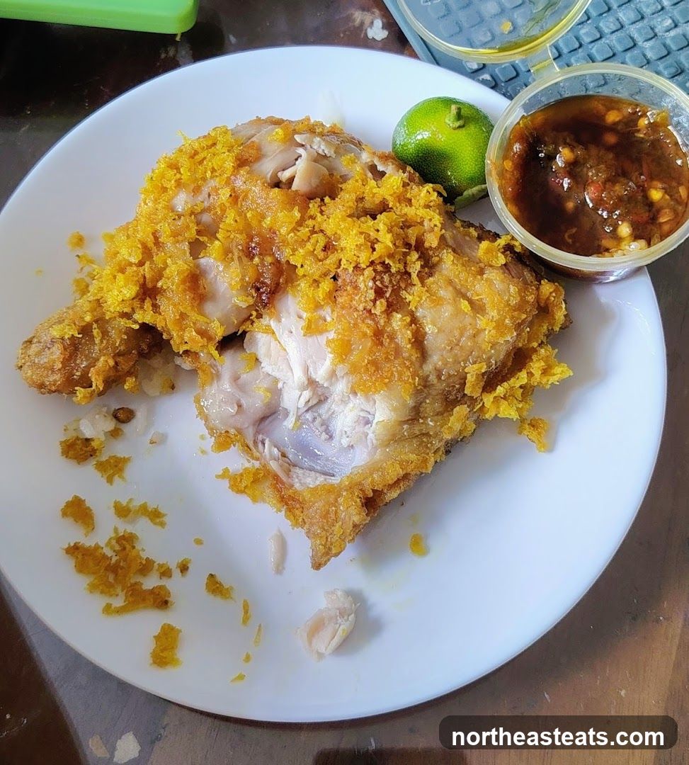 Fried Chicken with Dipping Sauce