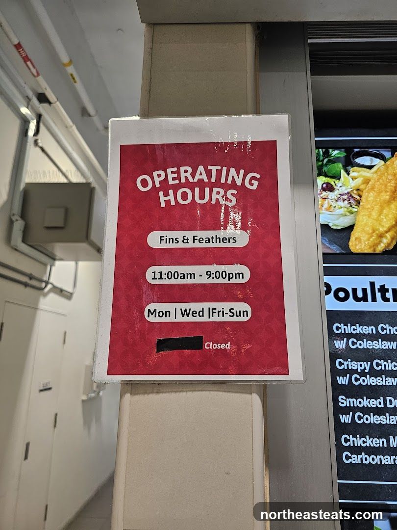 Operating Hours Sign