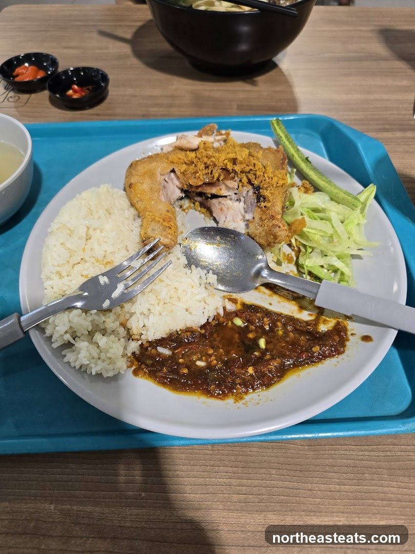 Fried Chicken with Rice