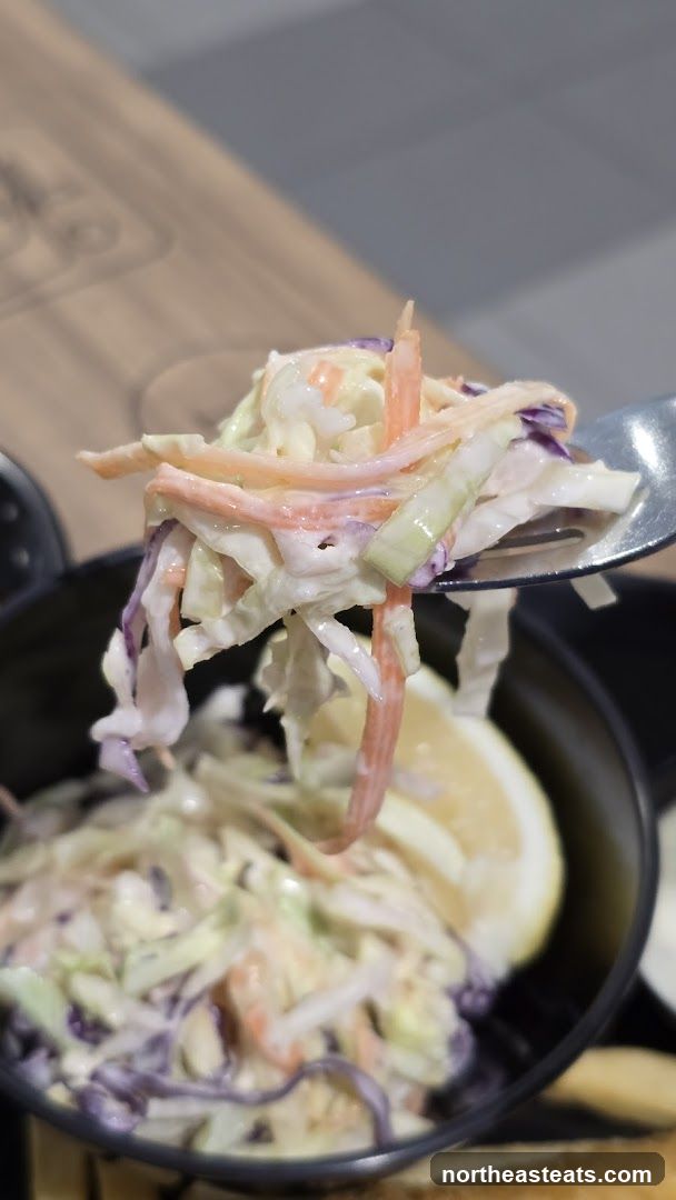 Coleslaw on a Fork