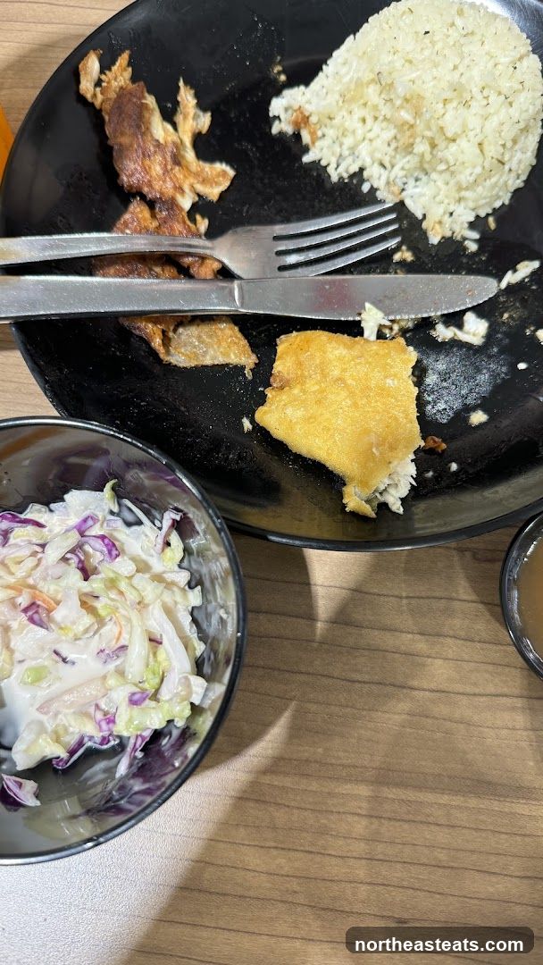 Partially Eaten Meal