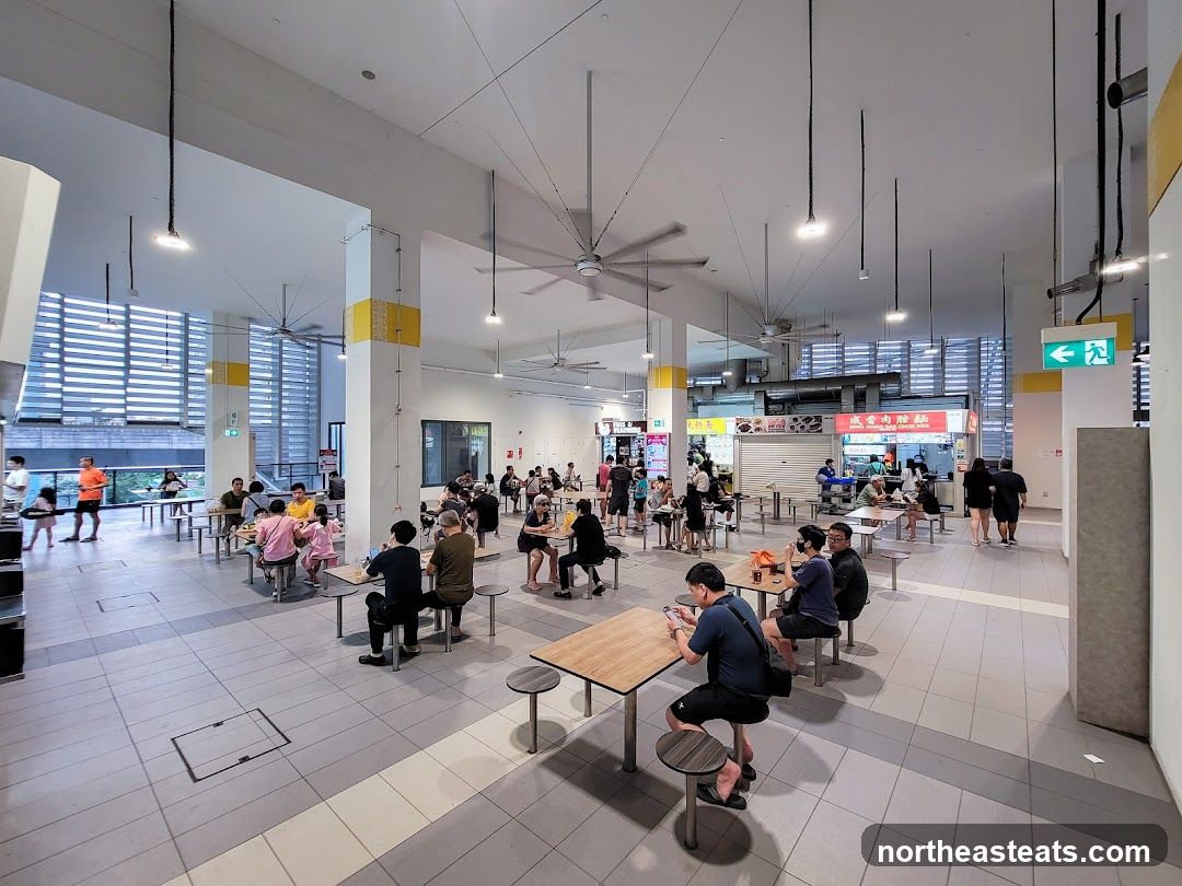 Busy Food Court