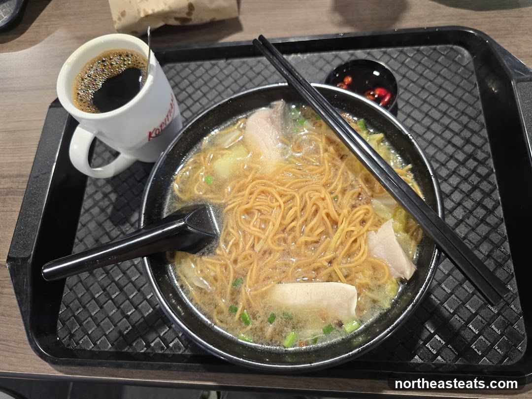 Noodle Soup and Coffee