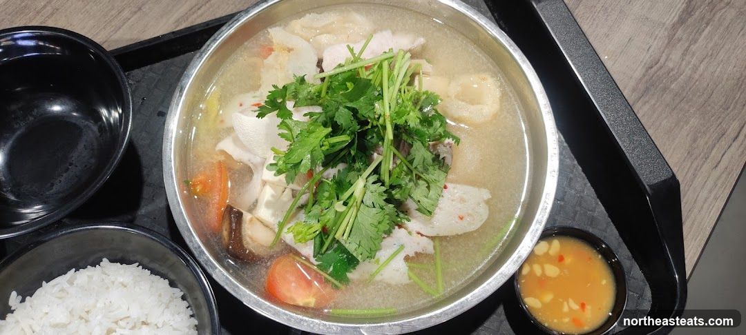 Fish soup with rice