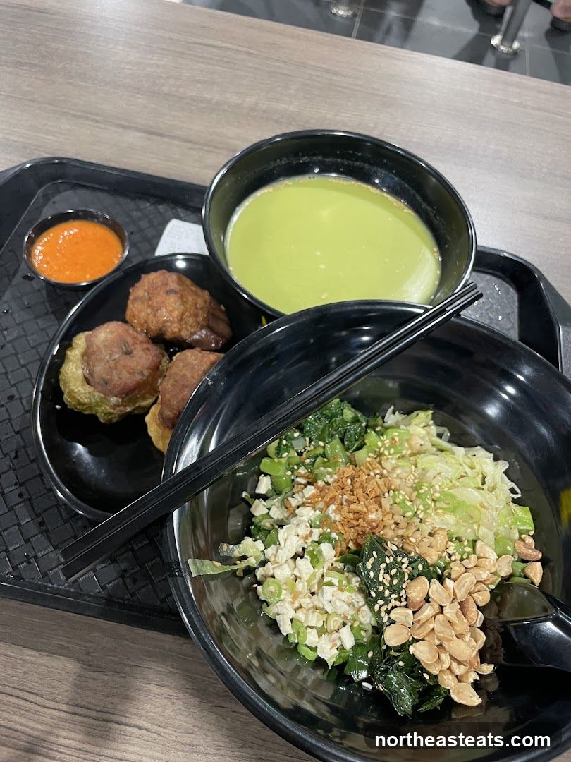 Noodle Dish with Sides