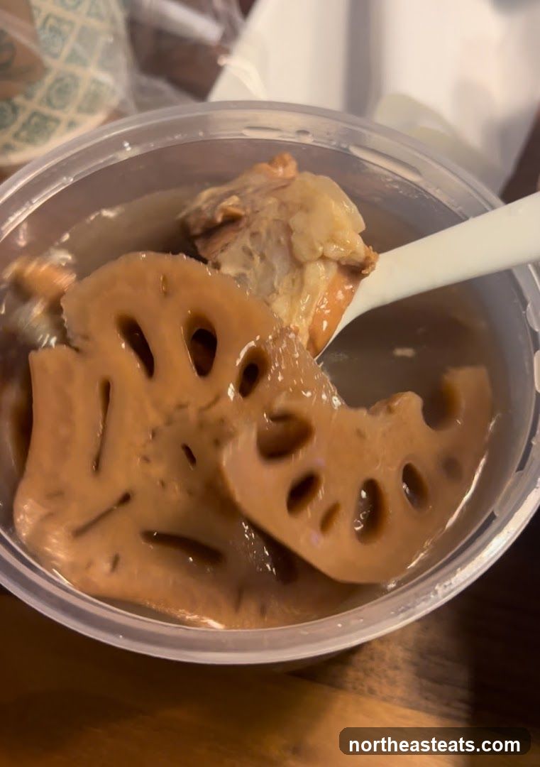 Lotus Root and Meat Soup