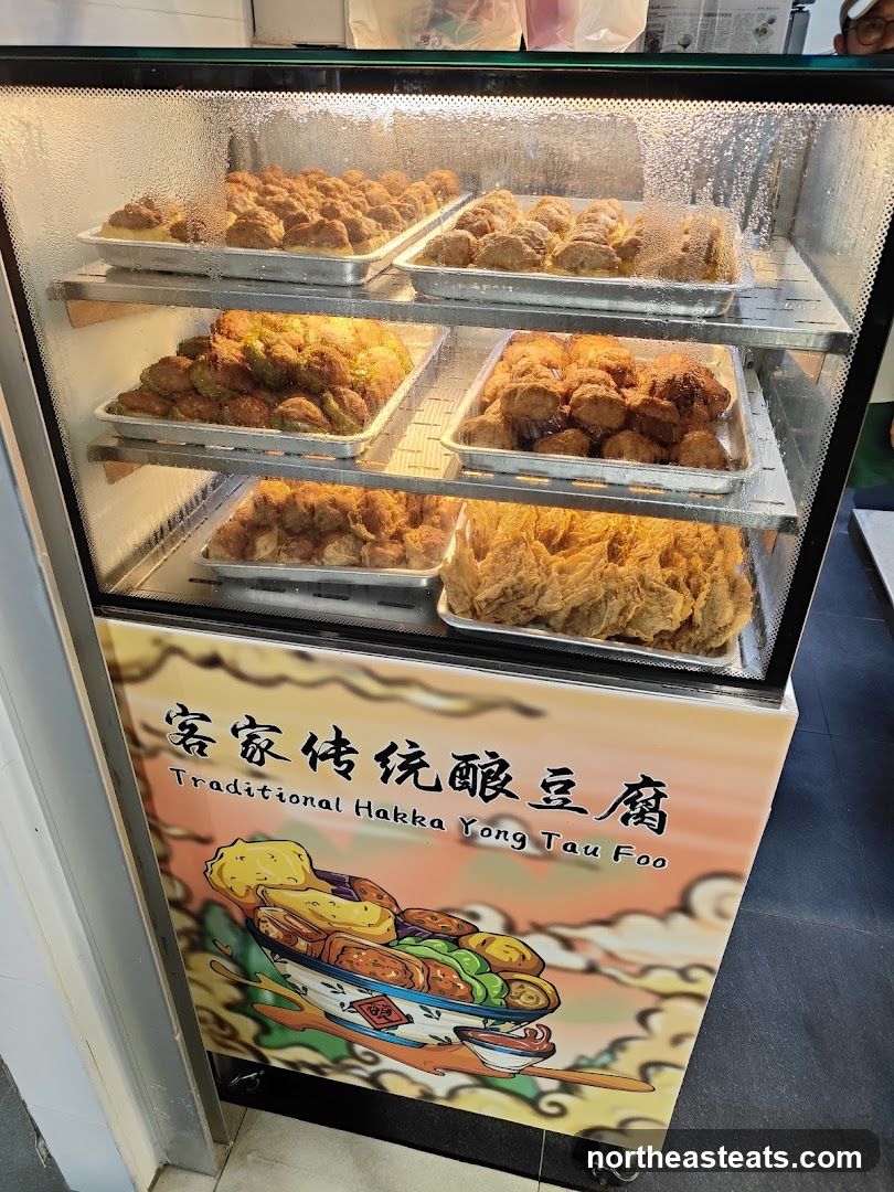 Traditional Hakka Yong Tau Foo Display