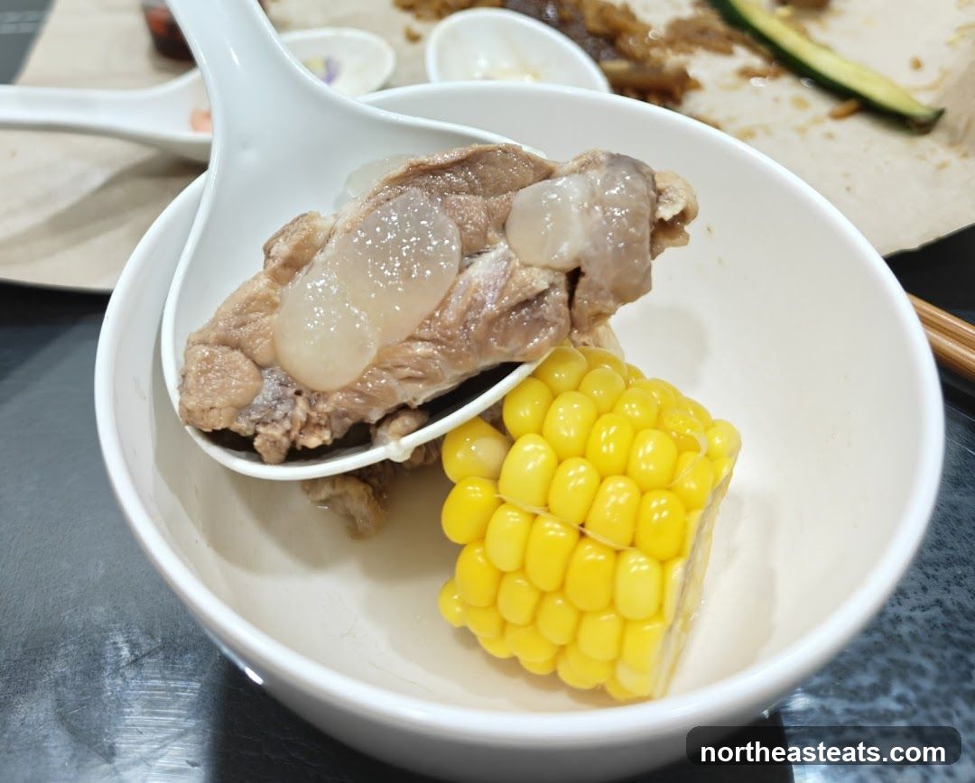 Pork Rib and Corn Soup