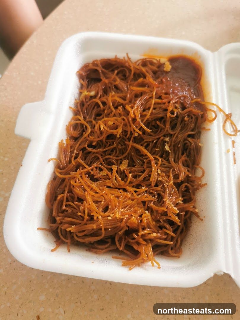 Noodles in a Takeout Container