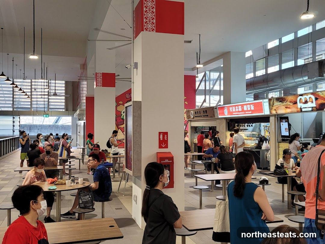 Busy Food Court