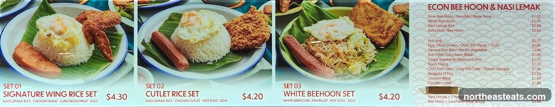 ECON BEE HOON & NASI LEMAK