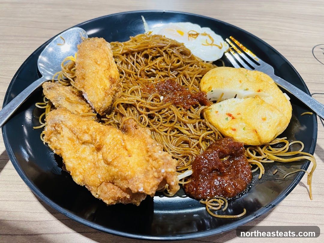 Fried Chicken Noodles