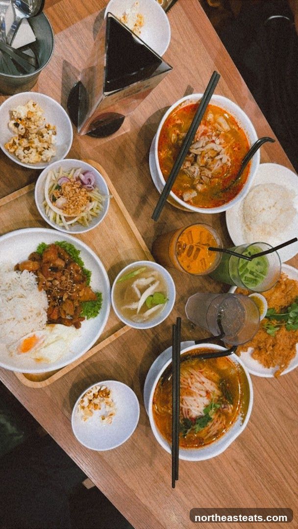 Thai Food Spread