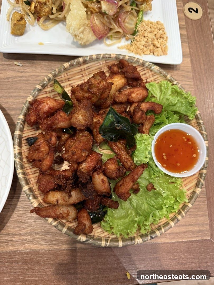 Fried Chicken Bites with Dipping Sauce