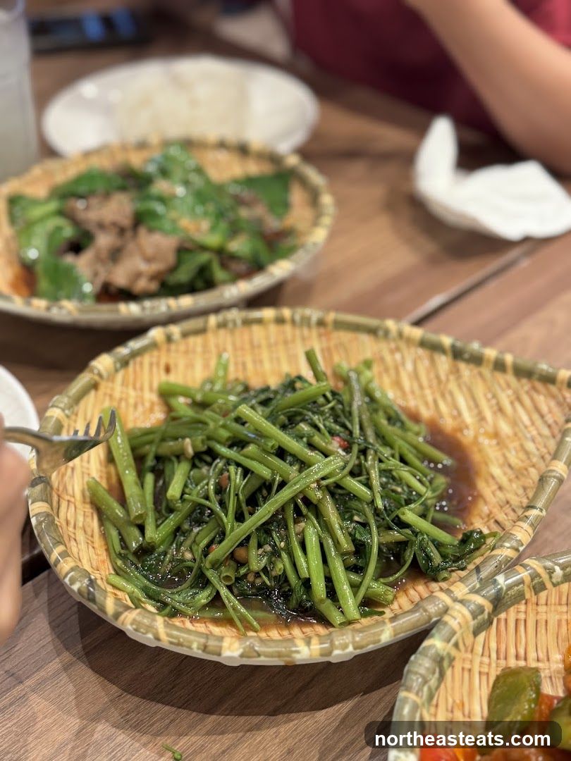 Stir-fried Water Spinach