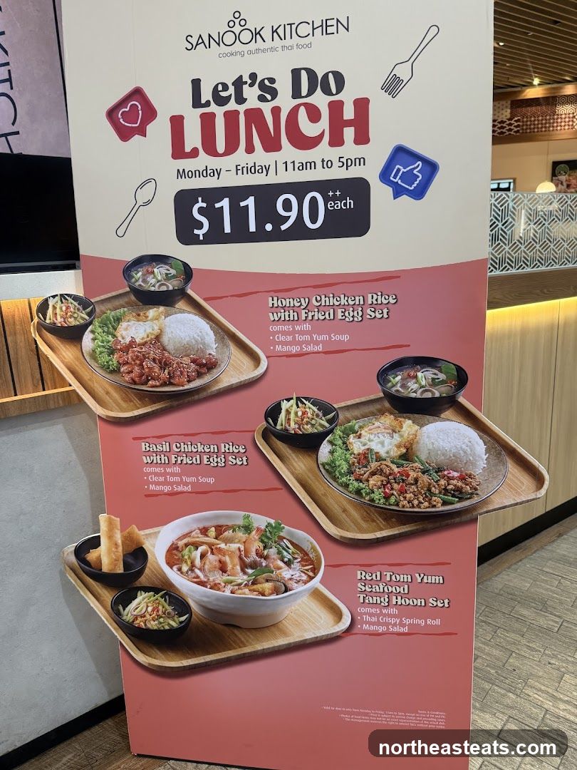Lunch Special Menu
