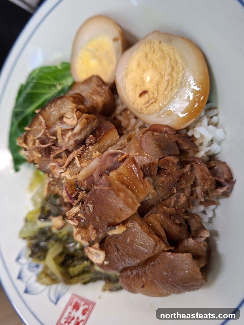 Braised Pork Rice with Eggs