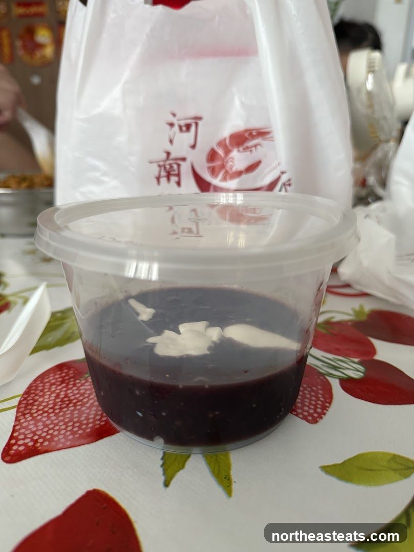 Dessert in a plastic cup