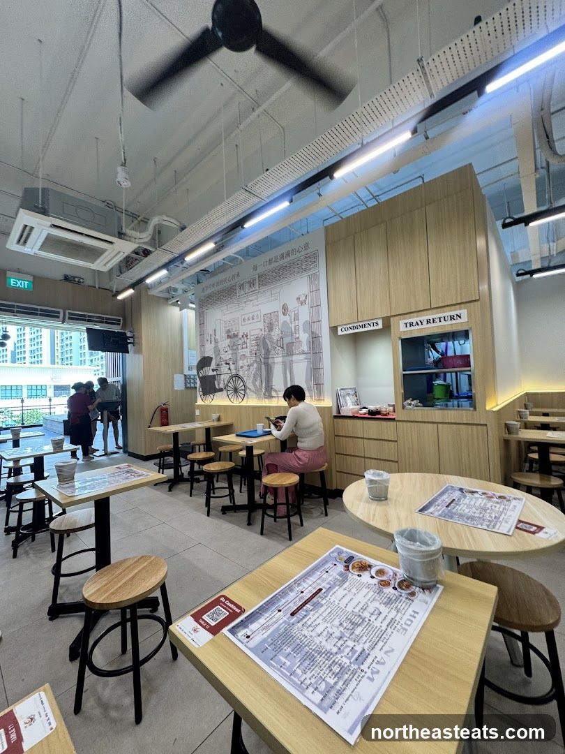 Restaurant Interior with Menus