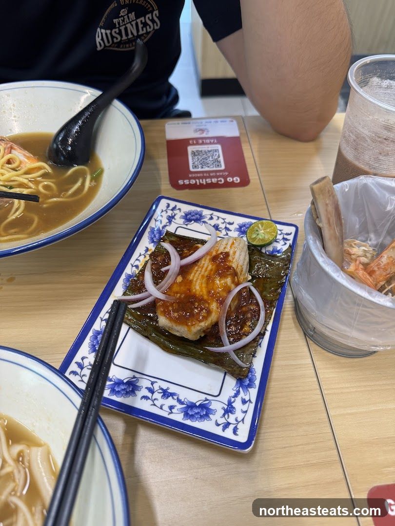 Food on a table
