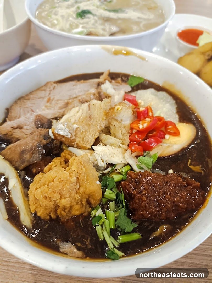 Noodles with Meat and Chili