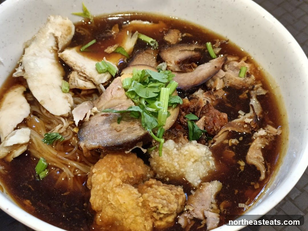 Bowl of Noodles with Meats