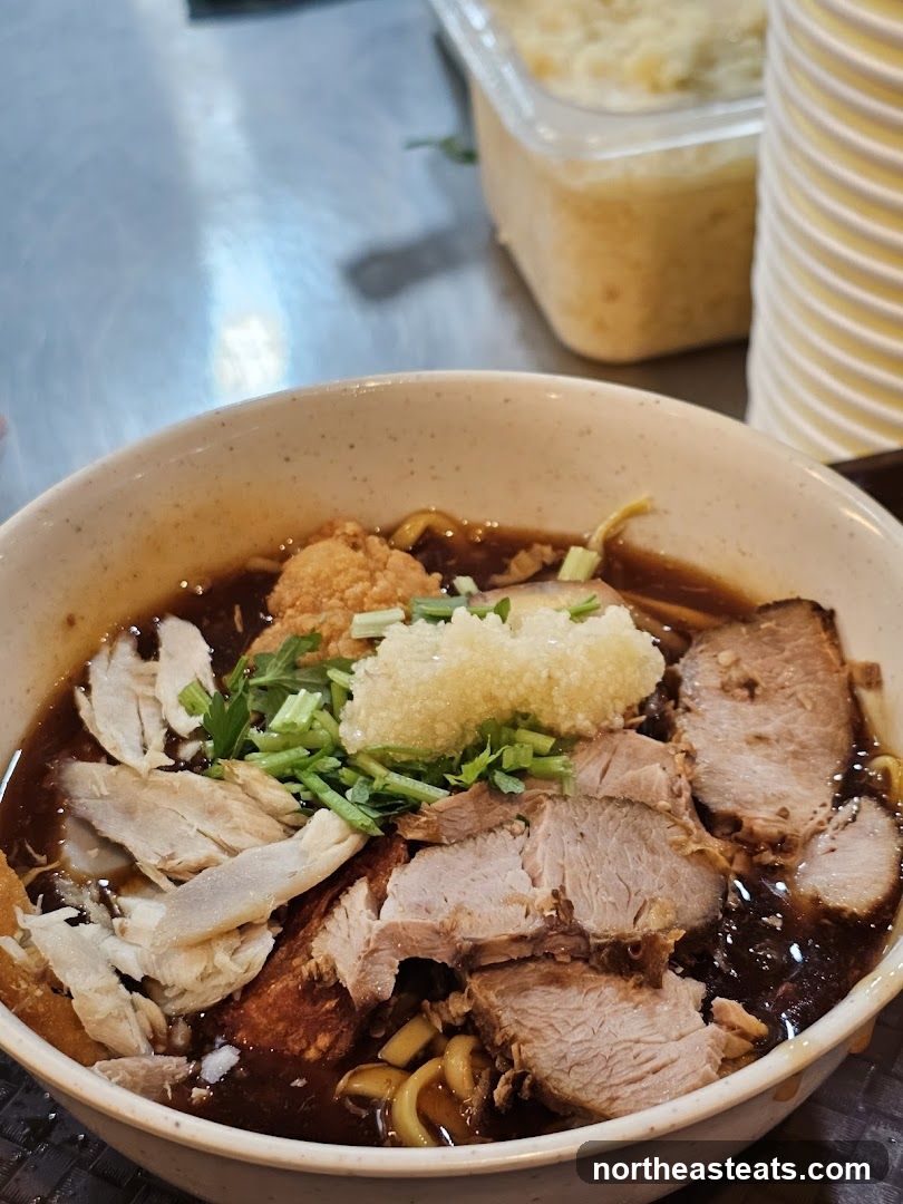 Noodle Soup with Sliced Meats