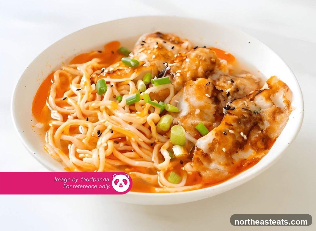Noodle Soup with Fish