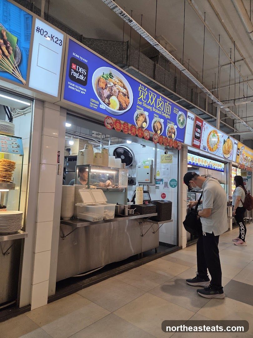 Food Stall with Braised Delights