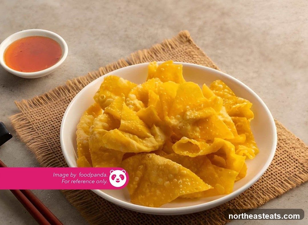Crispy Wontons with Dipping Sauce