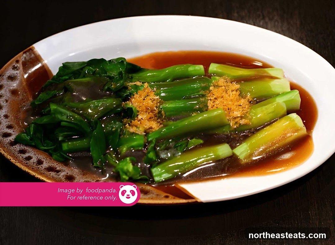 Stir-fried vegetables with sauce
