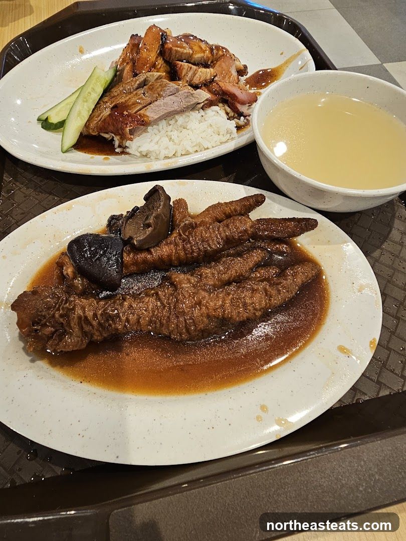 Roast Meats and Braised Chicken Feet