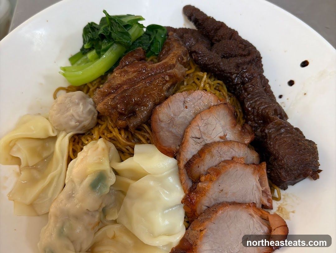 Noodles with Char Siu and Wontons