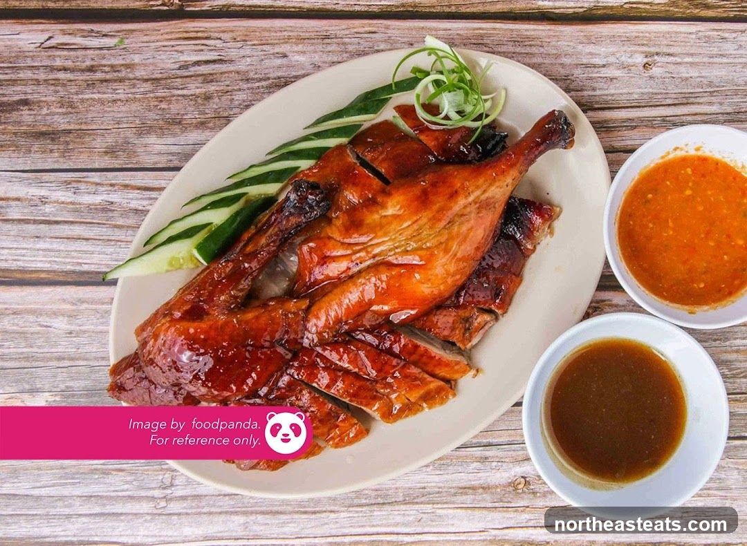 Roasted Duck with Sauces