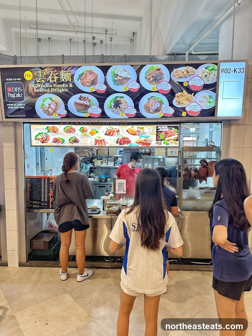 HK Wanton Noodle & Roasted Delights Stall
