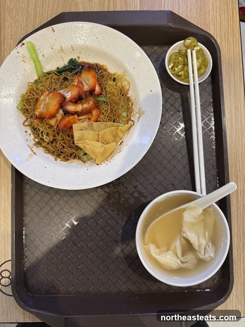 Char Siu Noodles with Wonton Soup