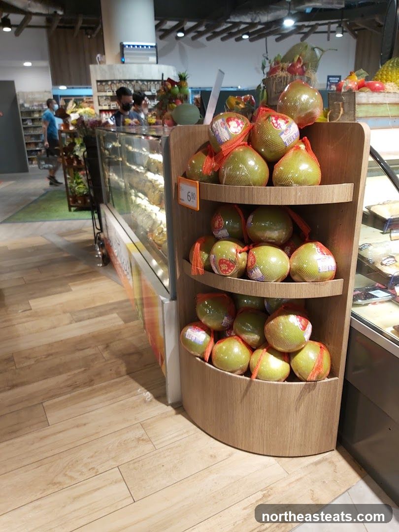 Fruit Display in Store