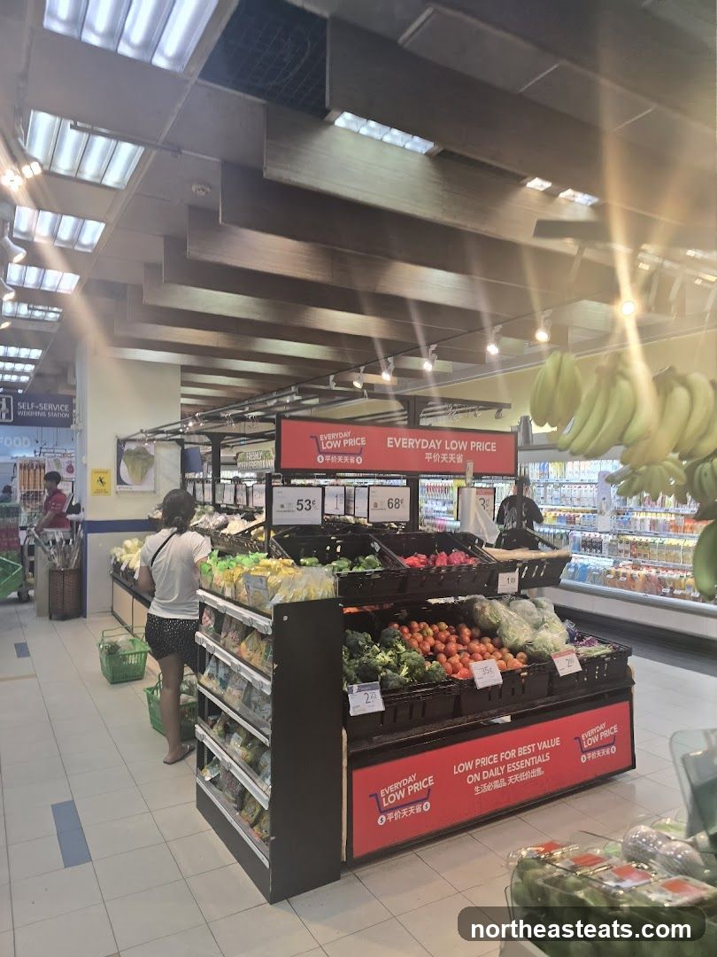 Supermarket Produce Section